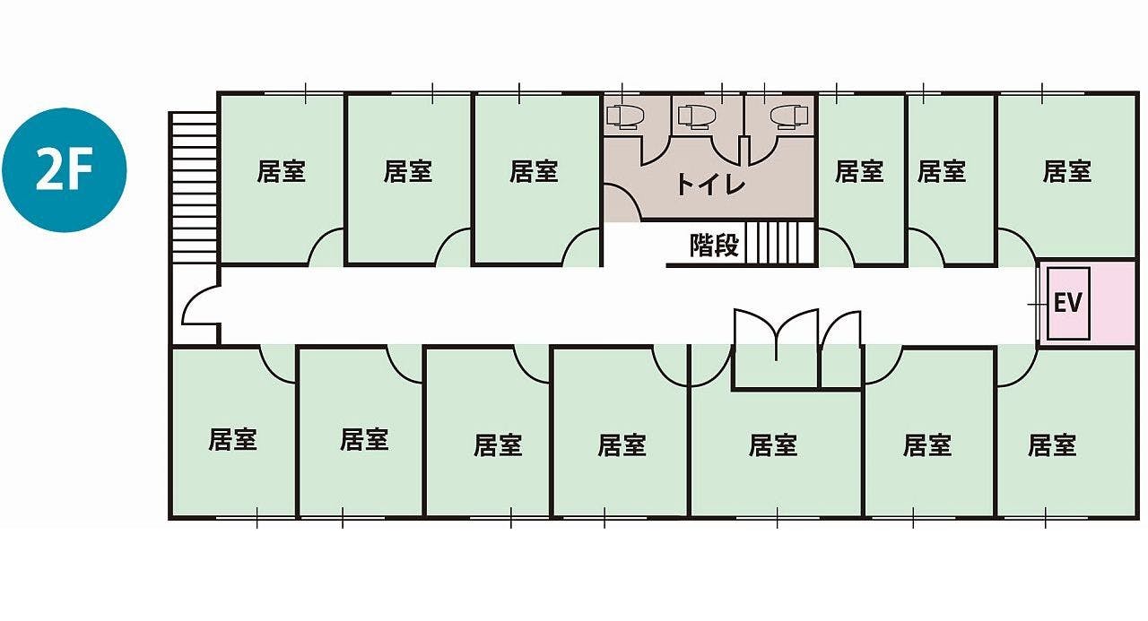 ケアガーデン長久手 間取図