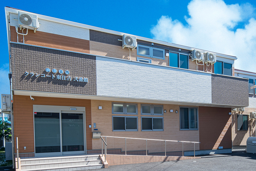 クランコート東住吉弐番館 外観