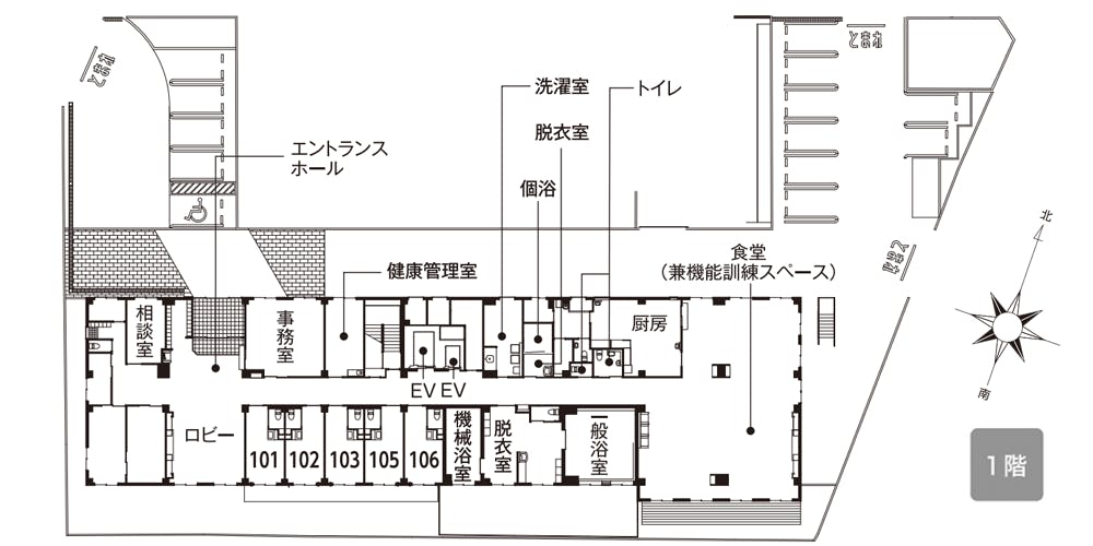 イリーゼ入間 間取図
