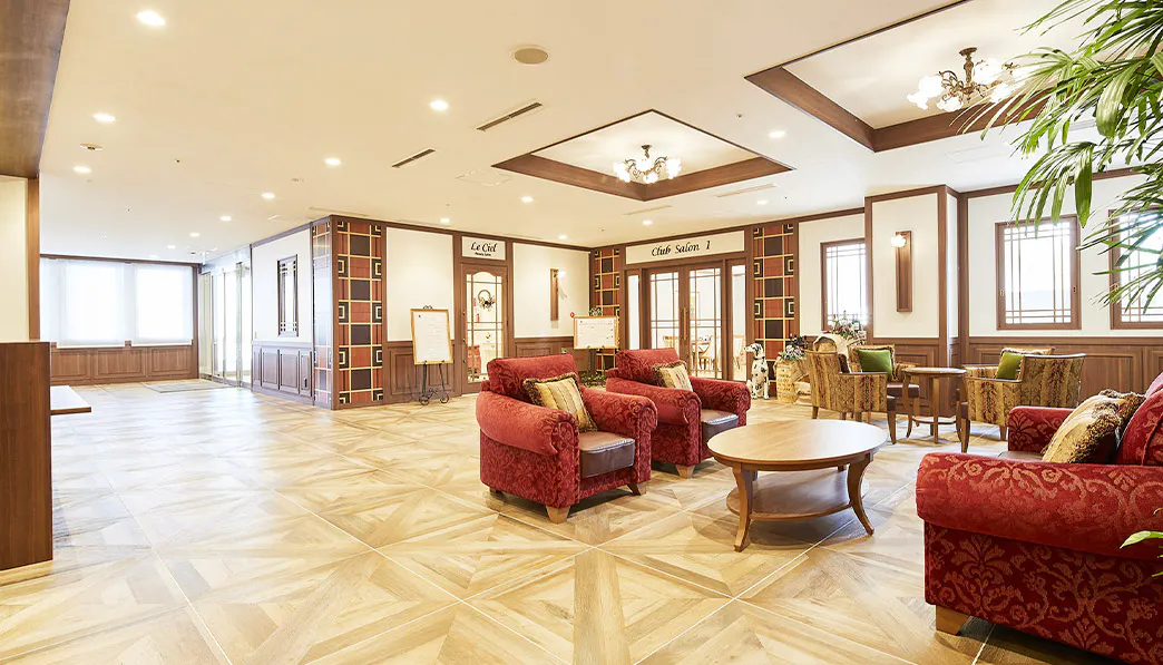 グッドタイムリビング嵯峨有栖川 エントランスホール（フロント）