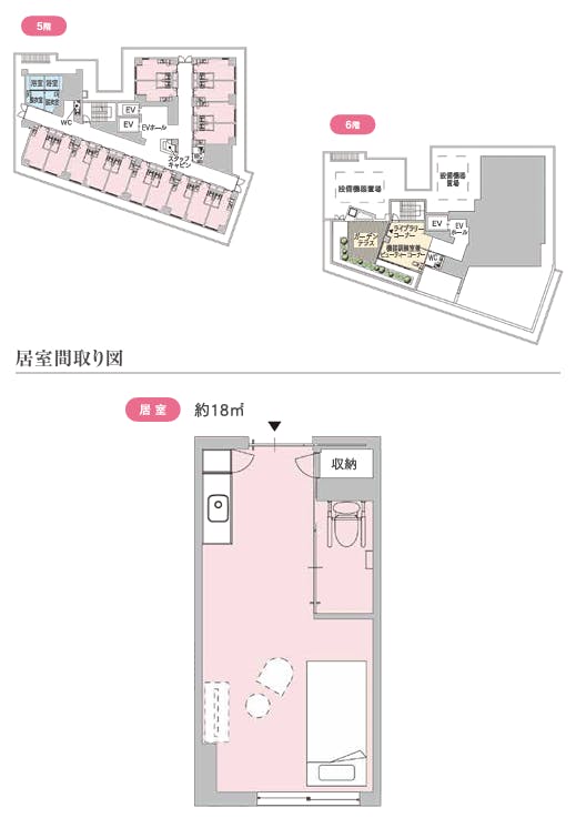 ぴあはーと市が尾 間取図