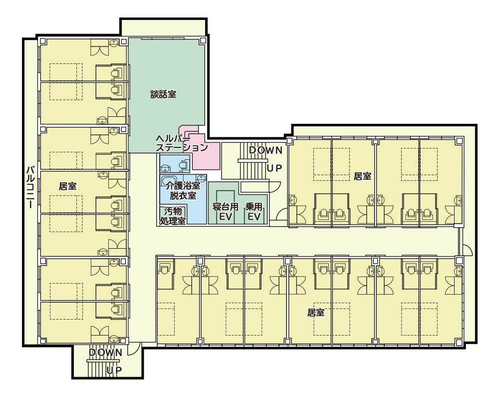 エクセレント横濱北寺尾 間取図