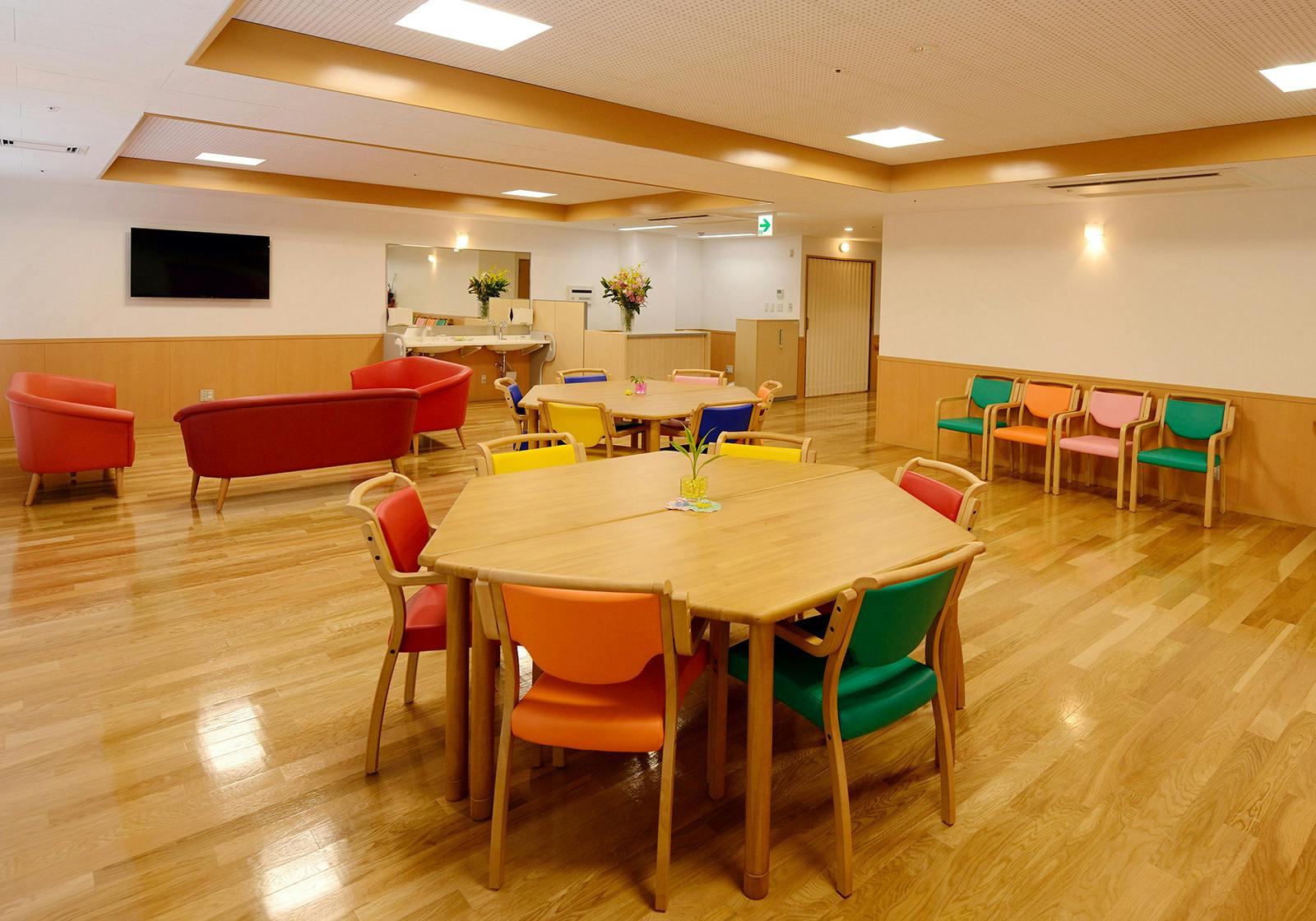 めぐみ園広サービス付き高齢者向け住宅 食堂