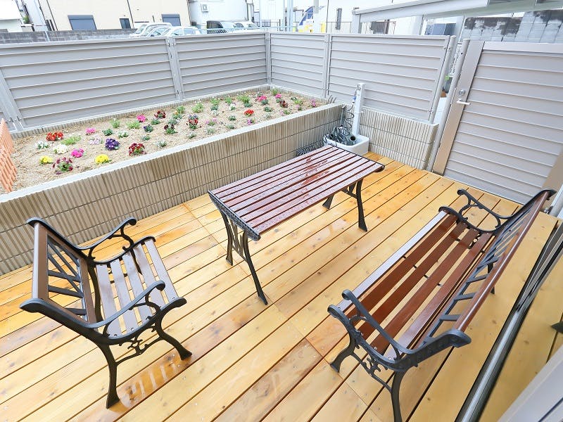 たのしい家垂水（GH） 屋外スペース
