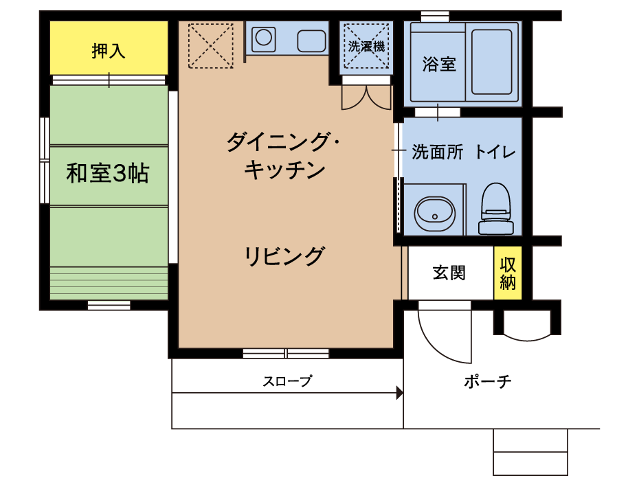 アクラスヴィレッジ 間取図
