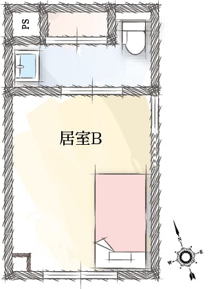 かえでシニアアルヴァンタウンⅠ 間取図