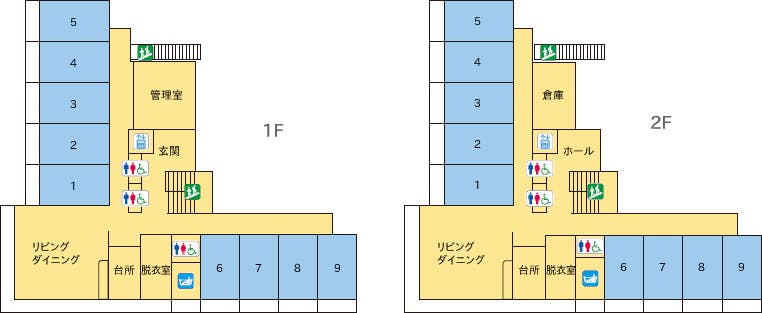 グループホームファミリア神の倉 間取図