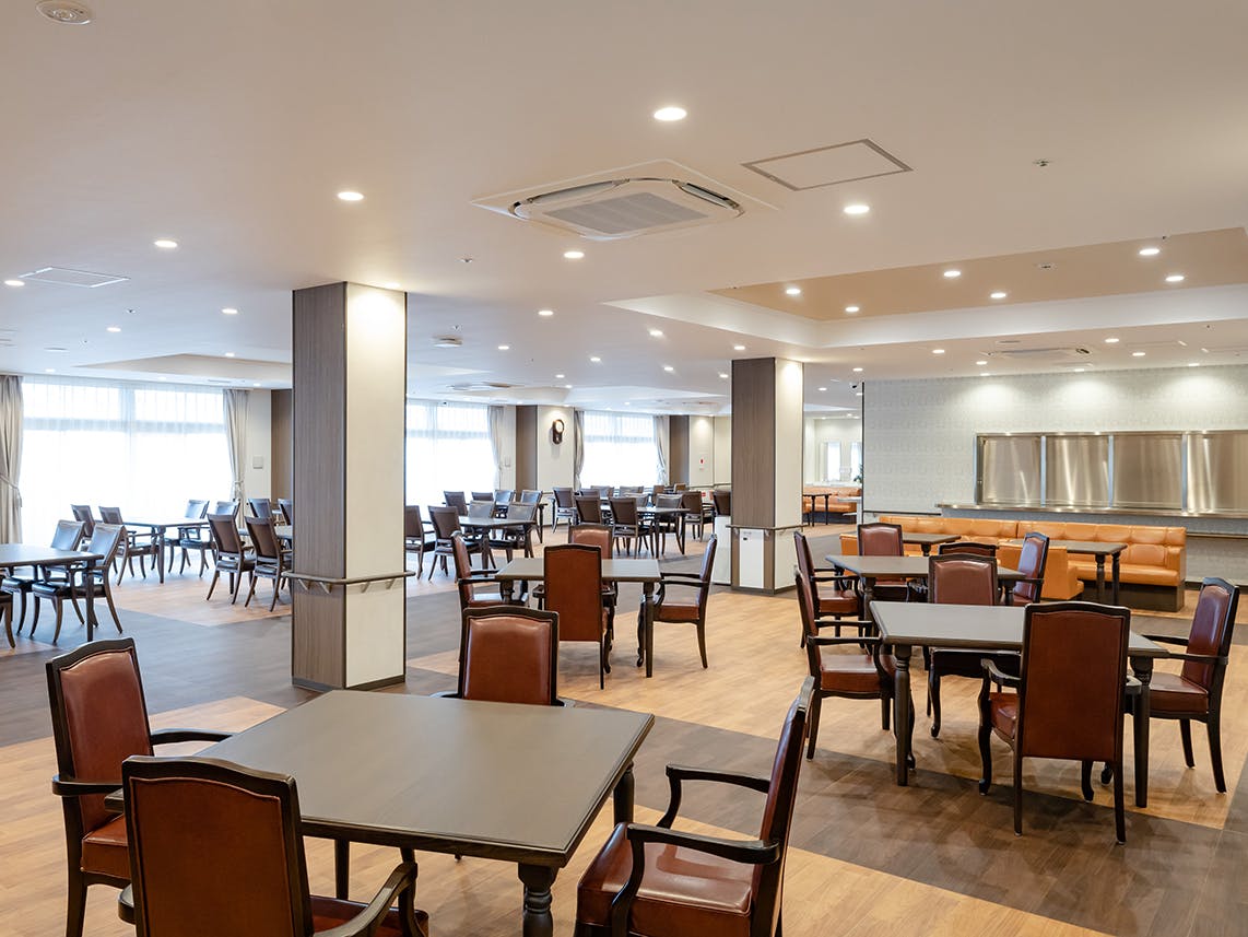 プレザンメゾン神戸ジェームス山 食堂