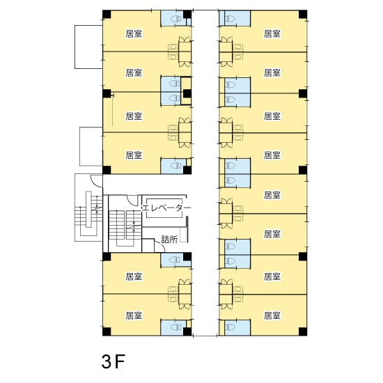 茶屋ヶ坂の憩エスペランサ千種 間取図