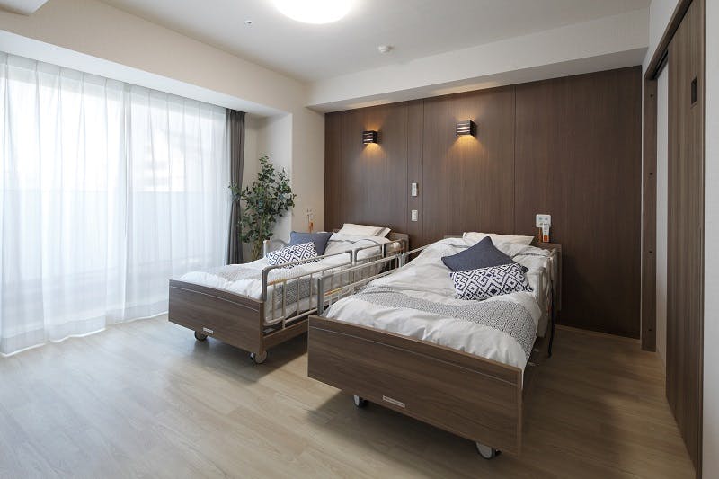 ニチイホーム不動前 居室（夫婦入居可能部屋）