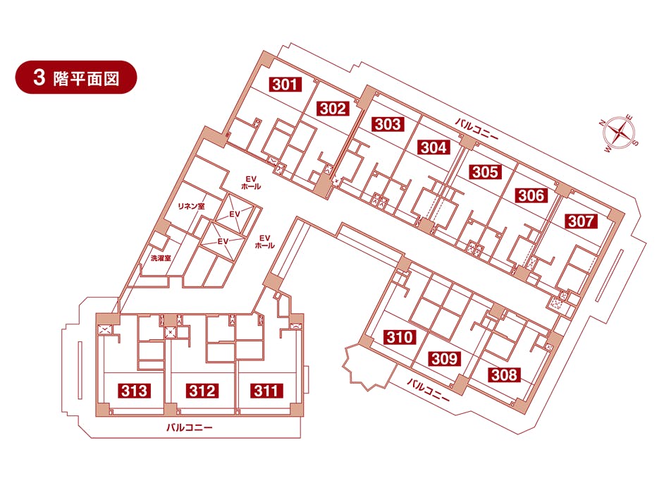 ロングライフ阿倍野 間取図