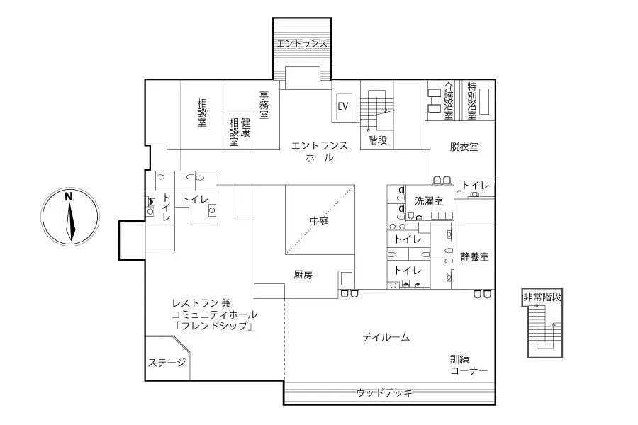 気まま館東大和 間取図