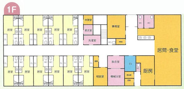 サービス付き高齢者向け住宅まめ蔵 間取図