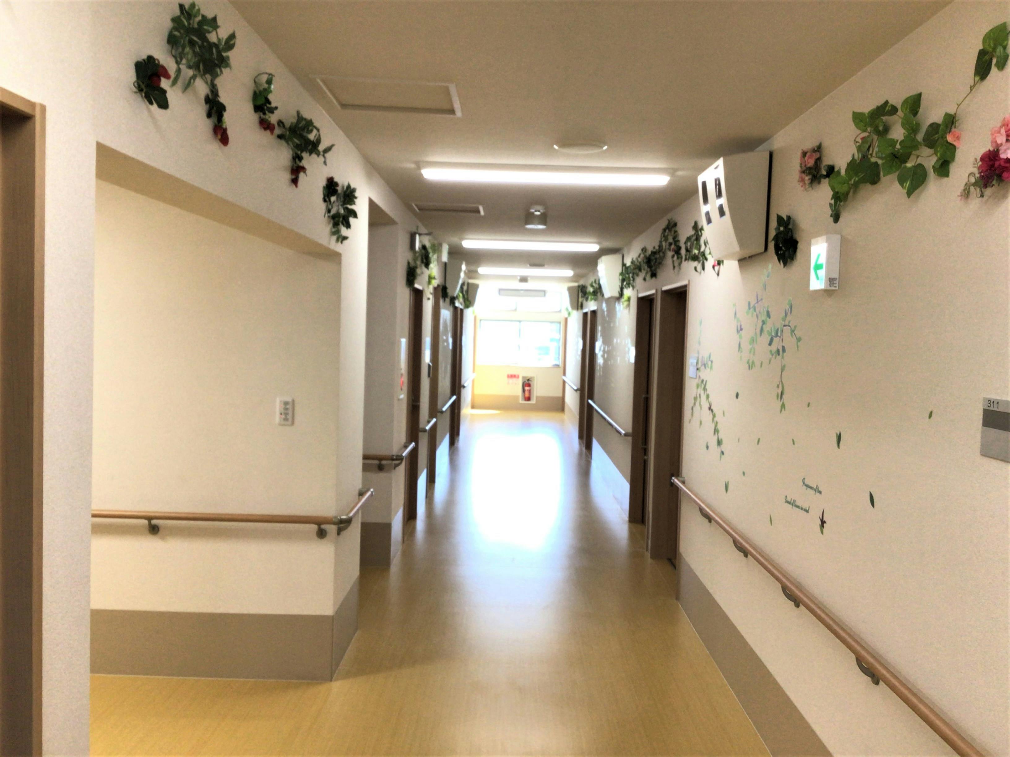 ベルフラット枚方 廊下