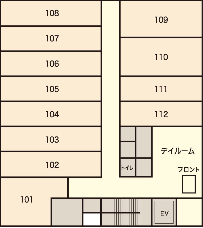 シニアヴィラ鷲沼 間取図