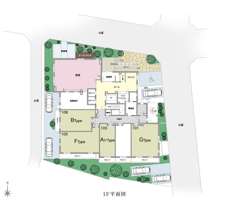 グランドマスト名古屋荒子 間取図