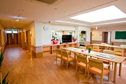 デイサービス・生活支援サービス付き高齢者向け住宅ラポール壱番館 共有スペース