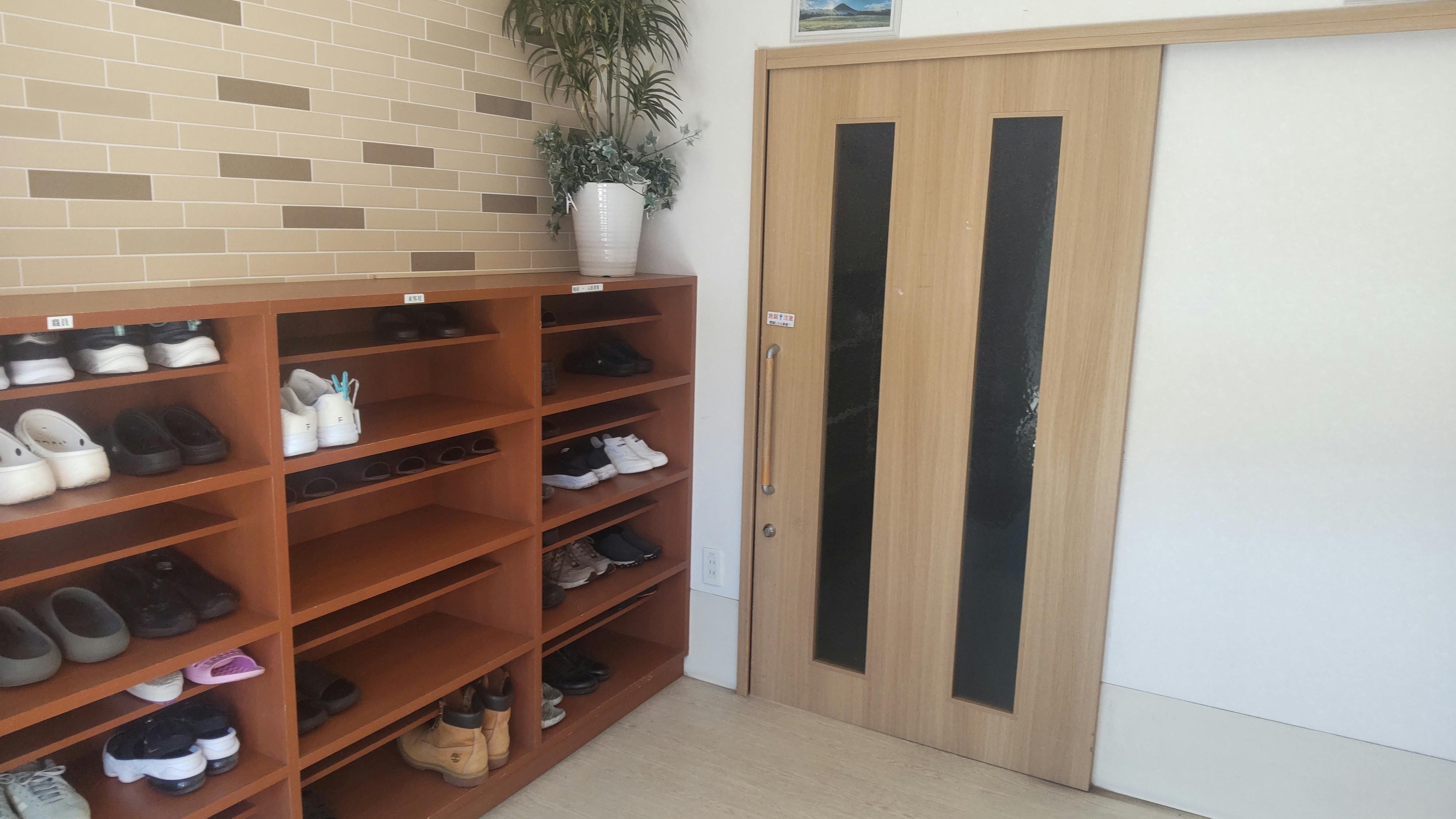 ふるさとホーム清水町 玄関