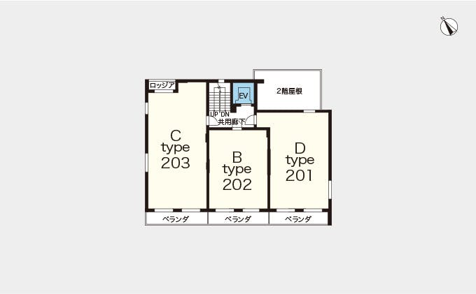 ヘーベルVillage西生田 間取図