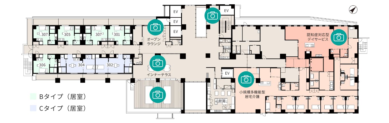 エイジフリーハウス吹田健都 間取図