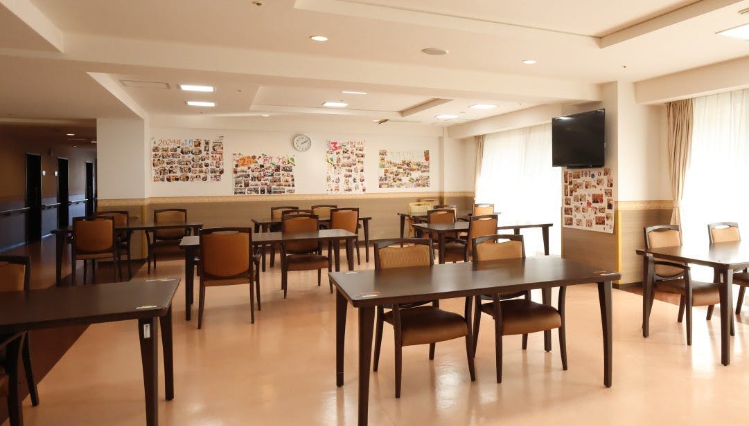 ソレイユとよなか 食堂