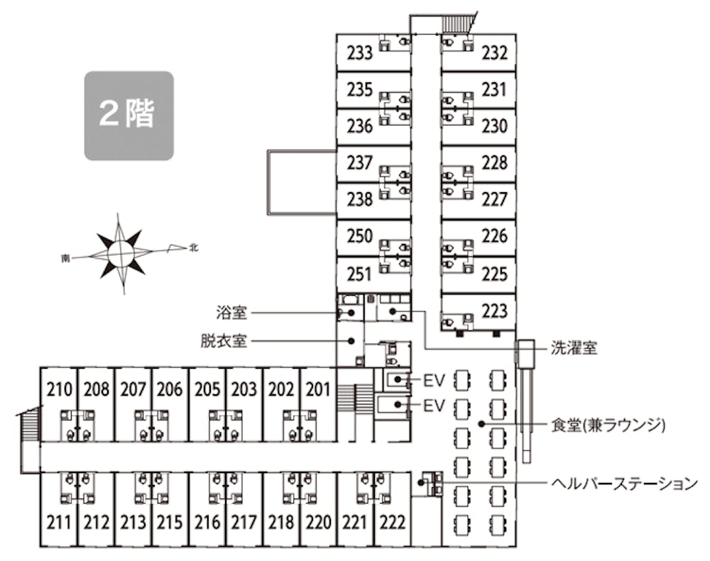 イリーゼ市川・別邸 間取図