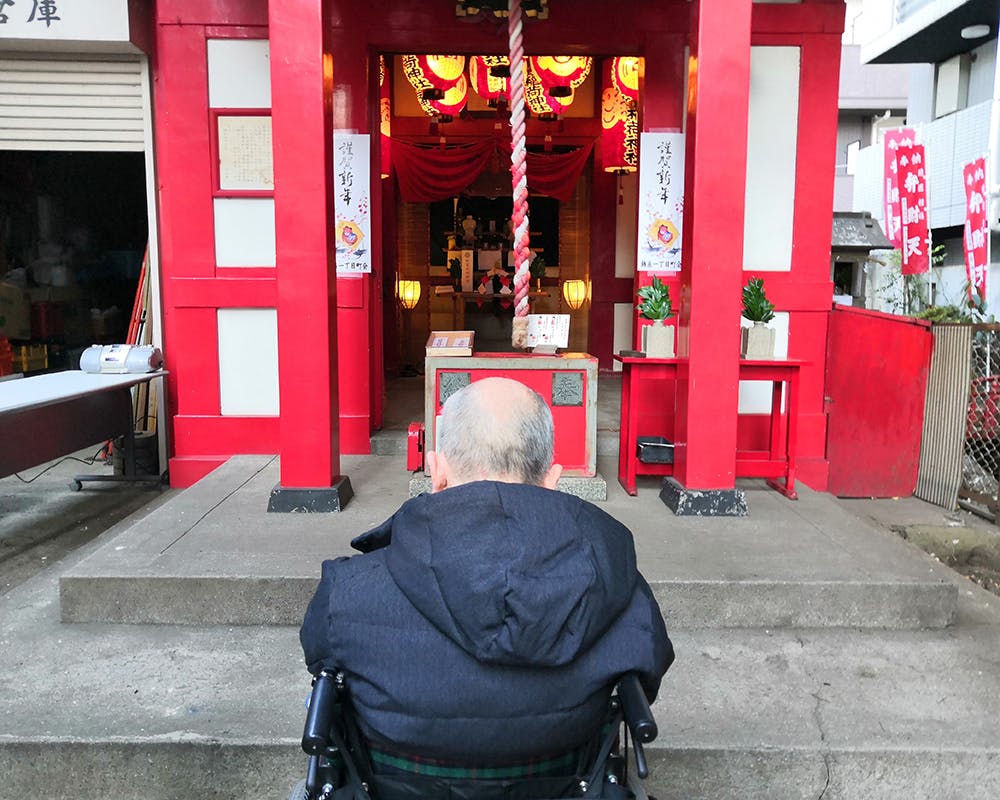 グランヴィ歳王 初詣