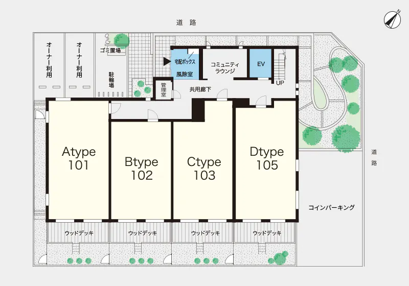ヘーベルVillage西千葉春日 間取図