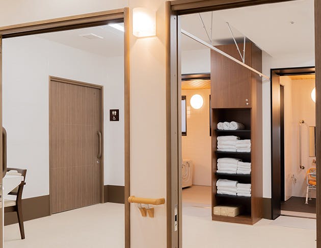 ライフコミューン中山 脱衣所