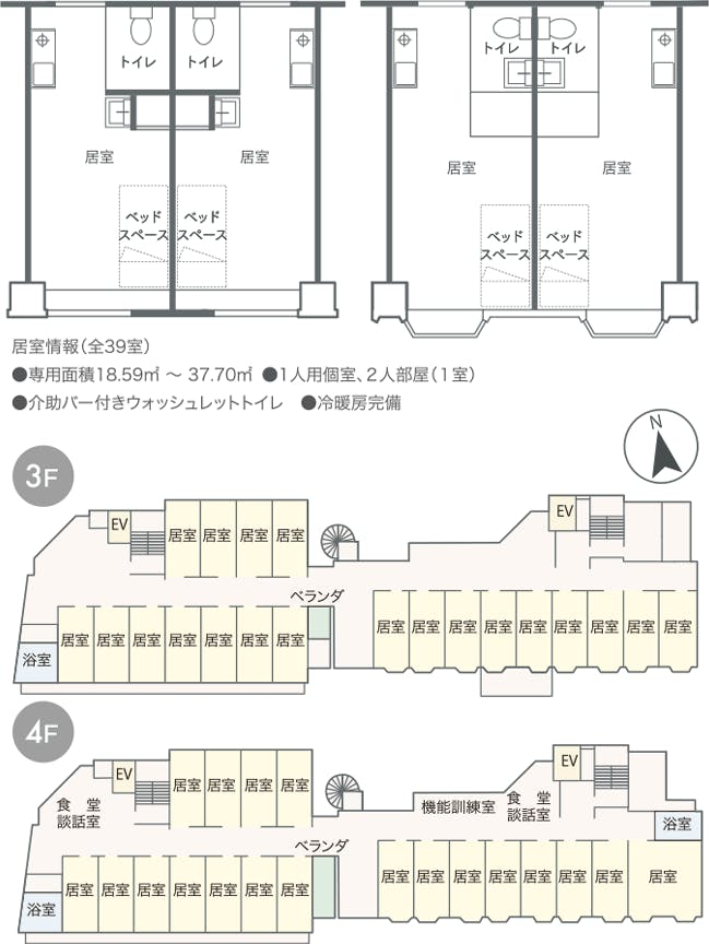 シエスタ錦ヶ丘 間取図