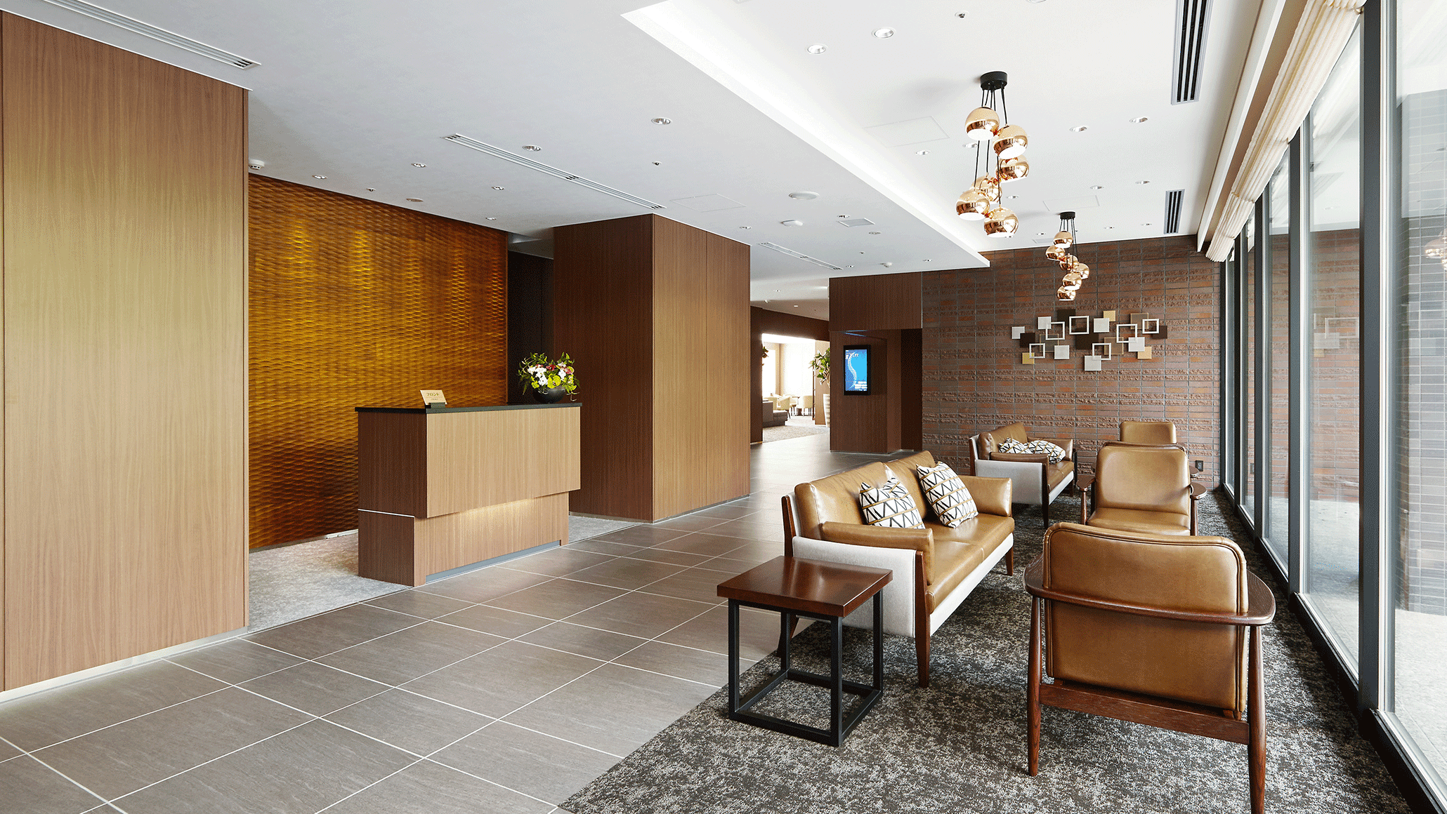 グランクレール芝浦シニアレジデンス エントランスホール