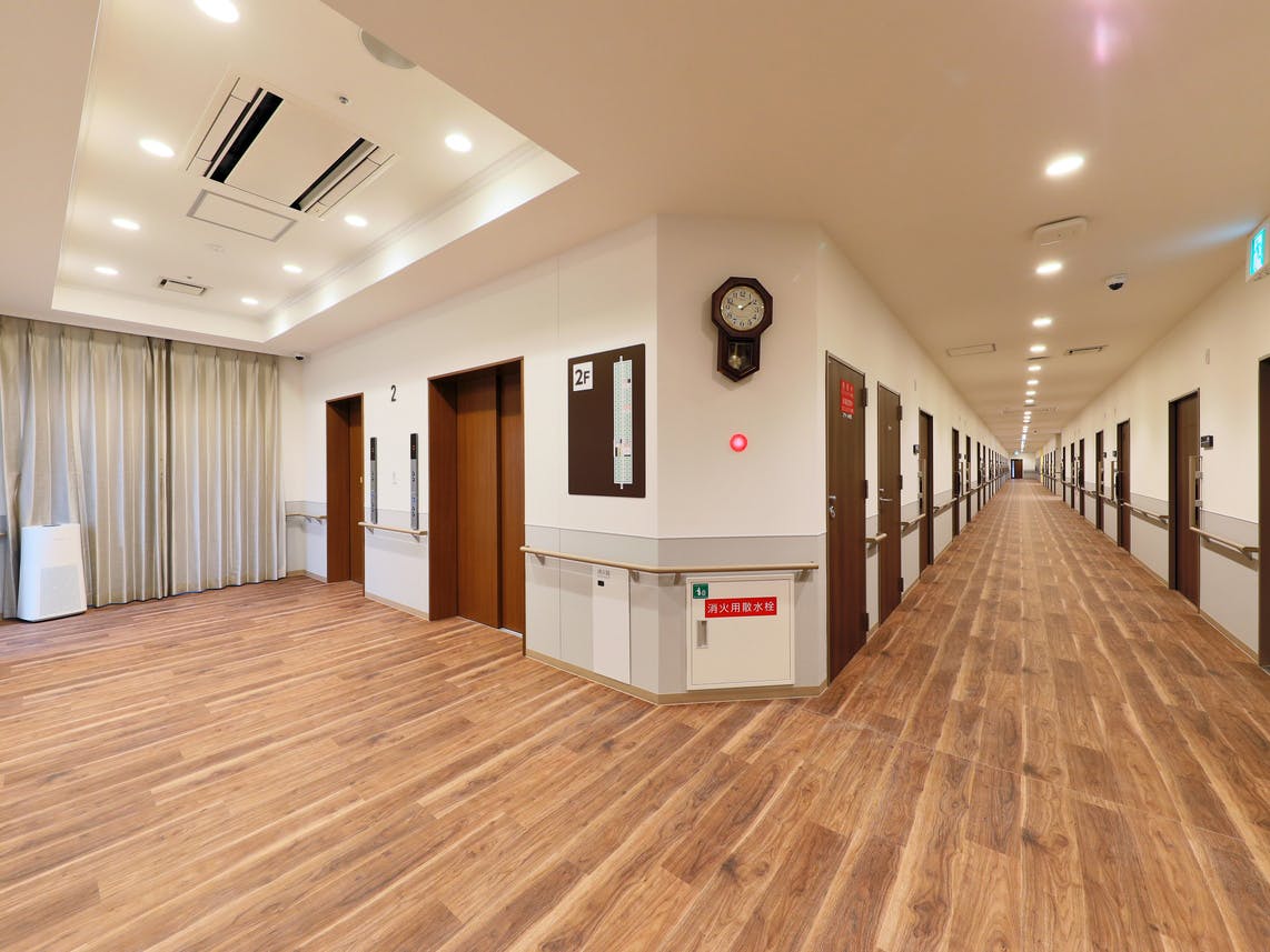 プレザンメゾン神戸ジェームス山 廊下