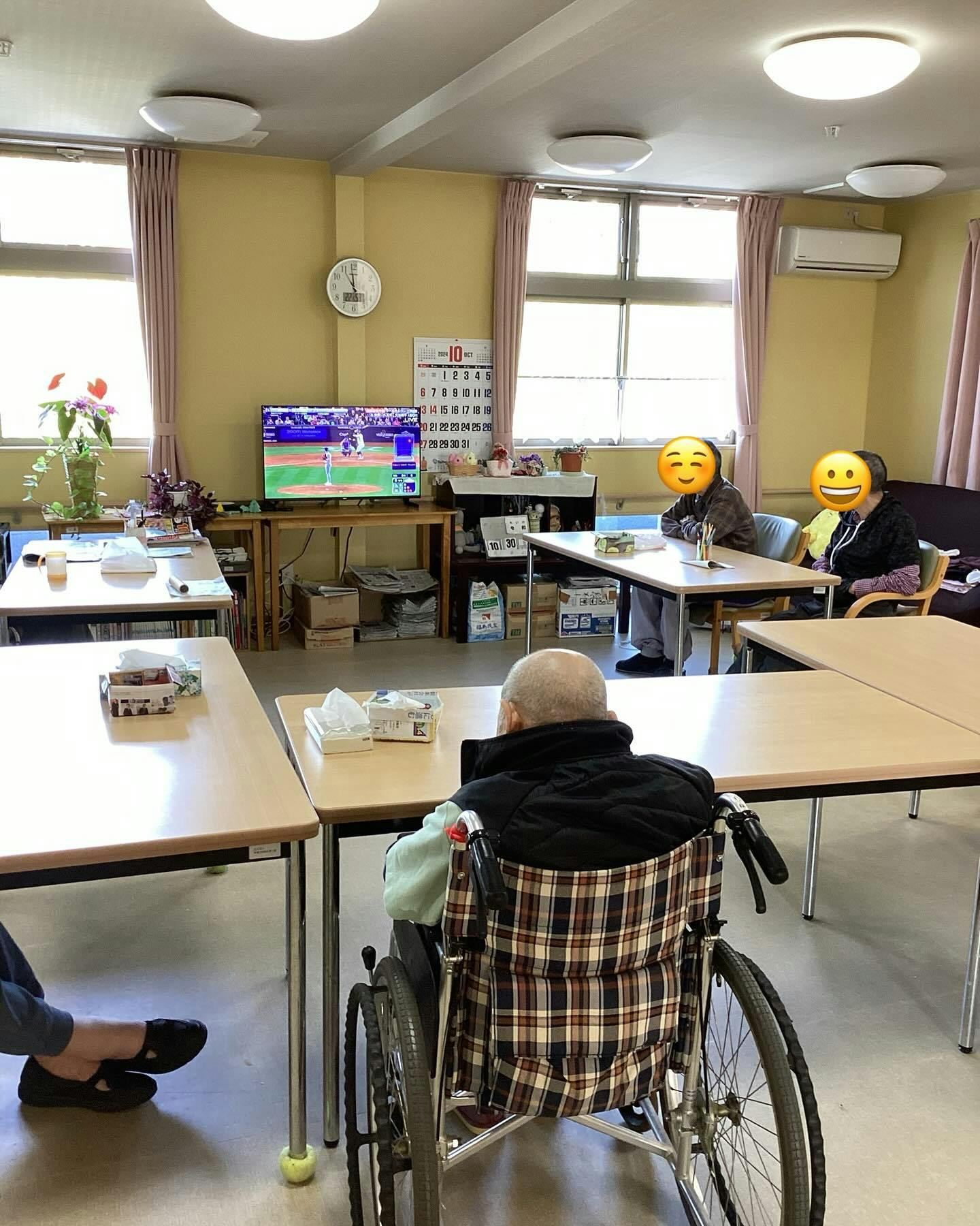 グループホームてんえい テレビ鑑賞