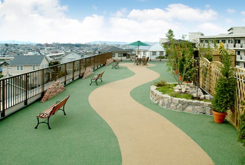 ふるさと舞松原 屋上