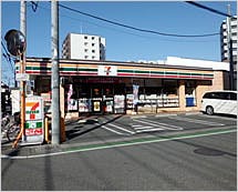 ハーウィル大宮土呂 別館 セブンイレブン