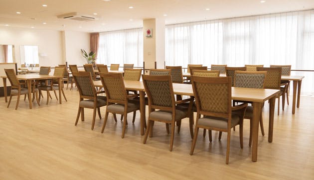 リアンレーヴ三ツ池公園 食堂兼機能訓練室（3F）