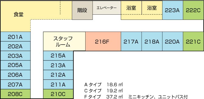 アビーサあらき野 間取図