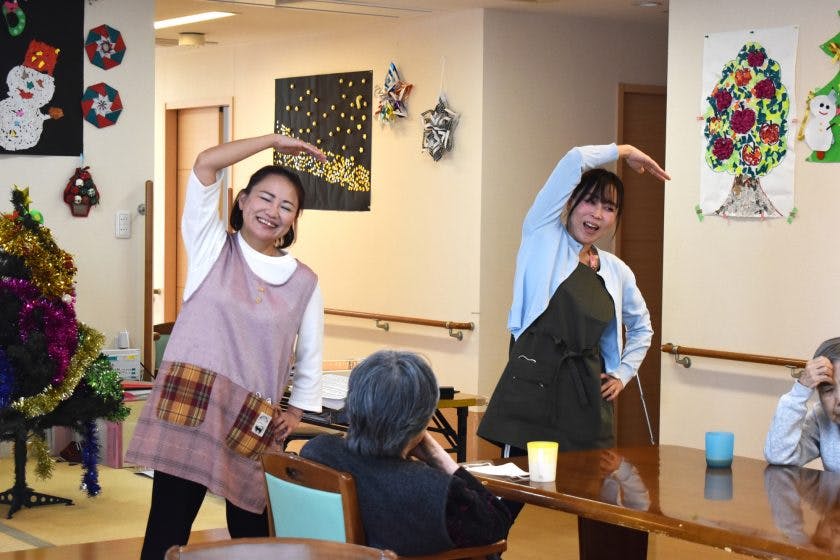 グループホームしらかば 体操