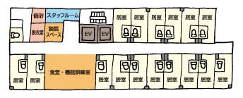 スーパー・コート今里 間取図