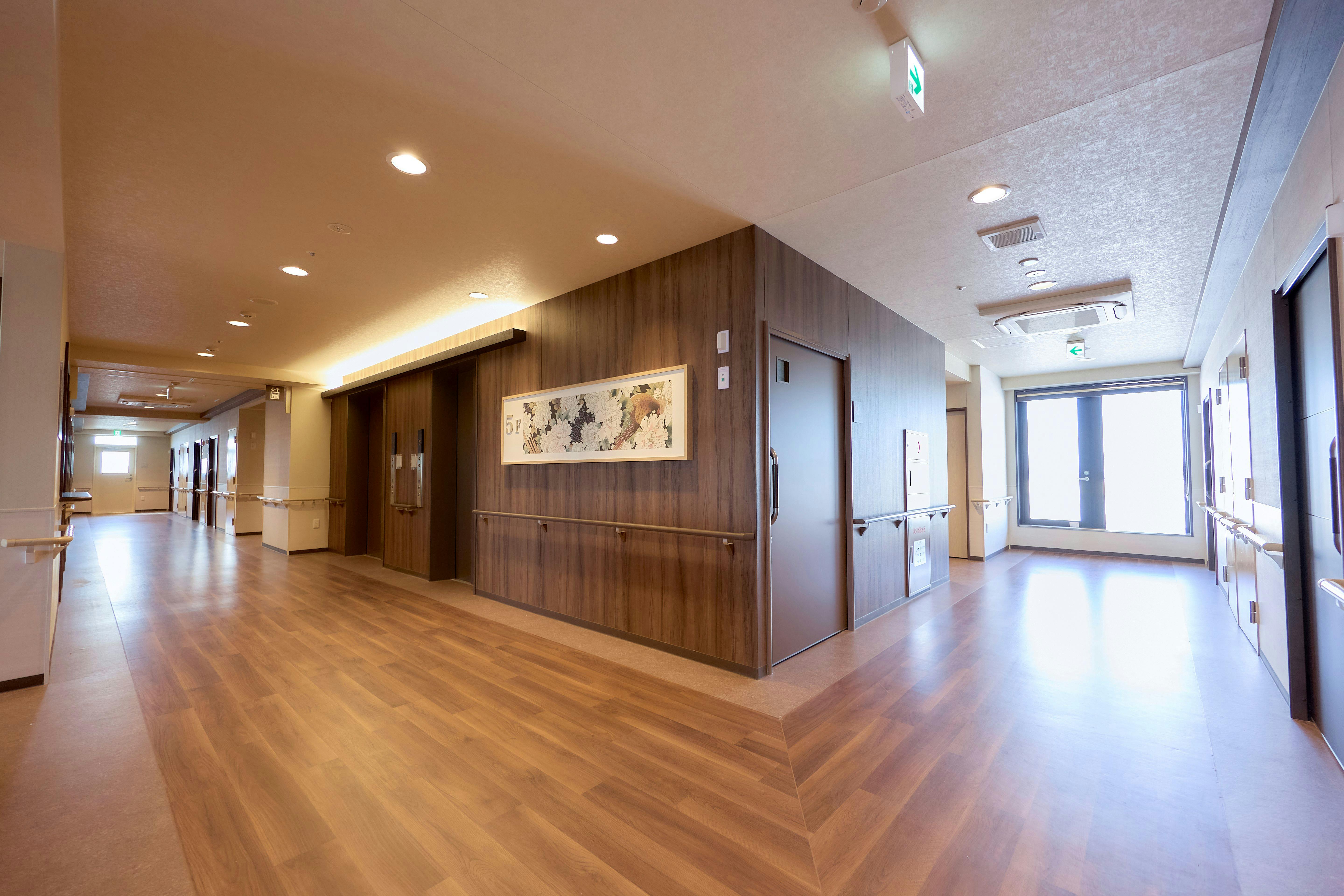 円樹川越かし野台 エレベータホール