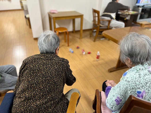 ハイムガーデン東川口 お手玉的当てゲーム