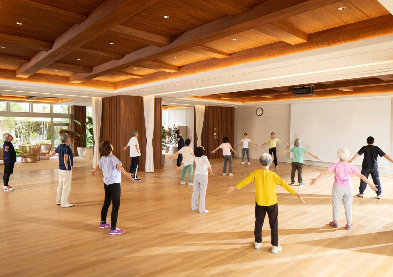 パークウェルステイト幕張ベイパーク 体操