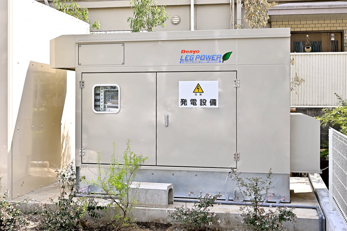 ファミリー・ホスピス鵠沼ハウス 発電設備