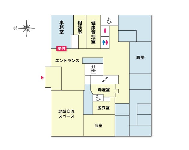 介護付き有料老人ホームツクイ・サンシャイン仙台 間取図