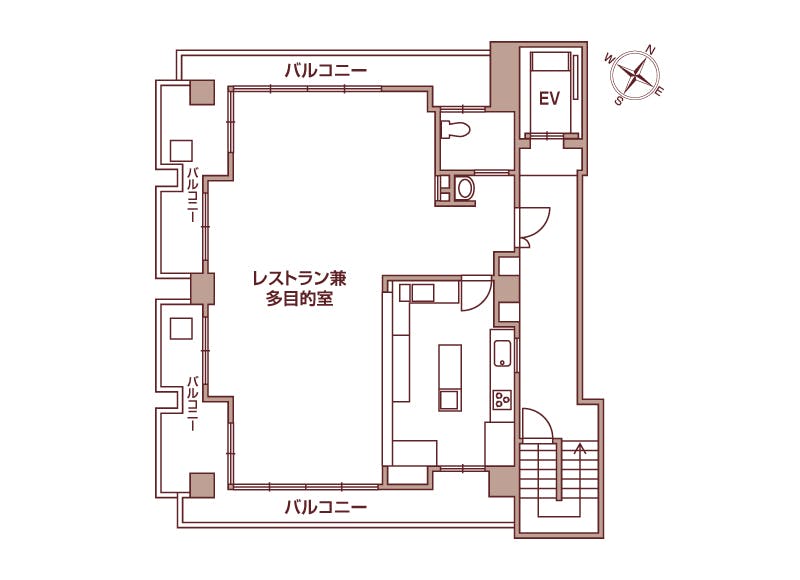 ロングライフうつぼ公園 間取図