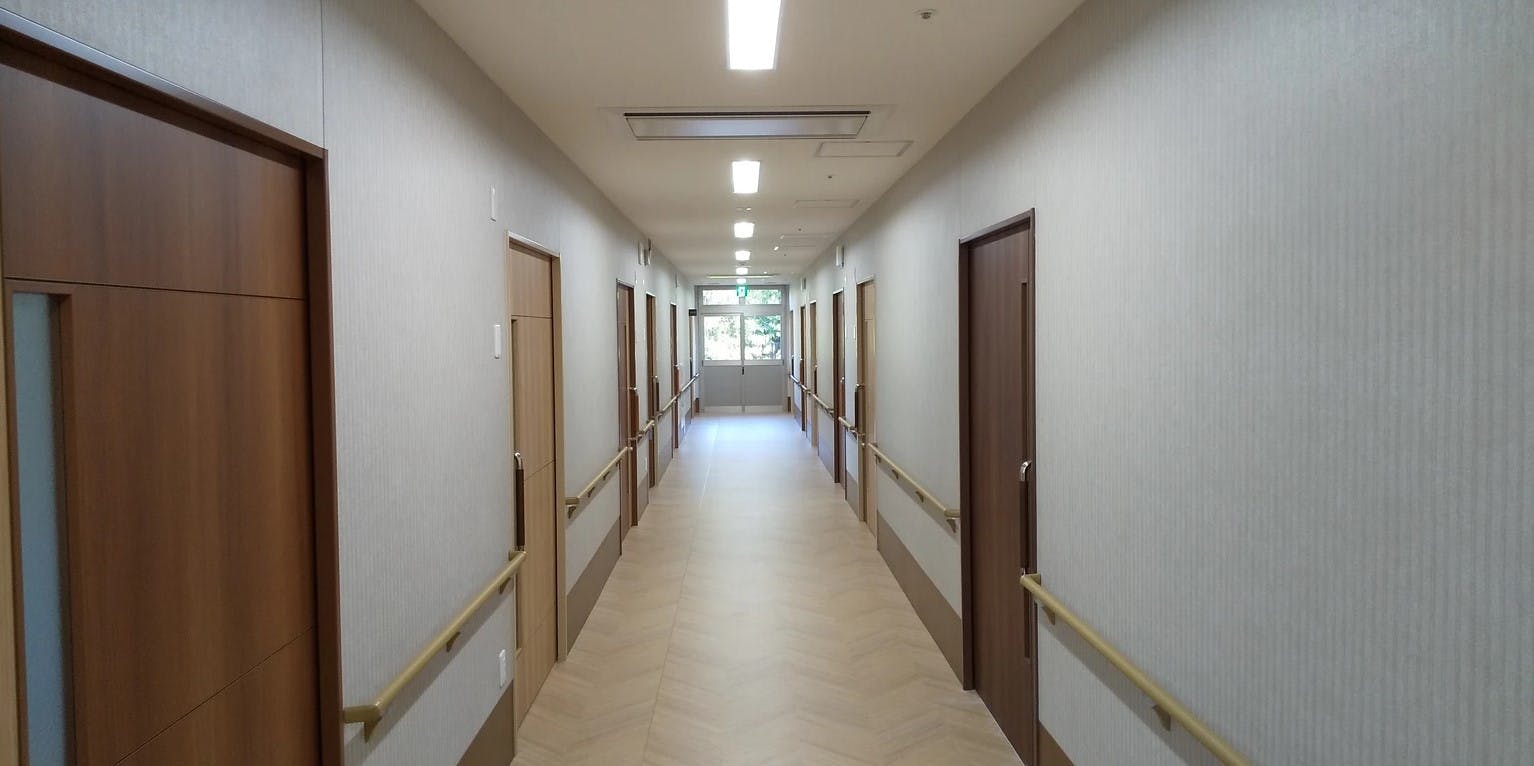 ハートピア 廊下