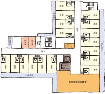 スーパー・コート京・西京極 間取図