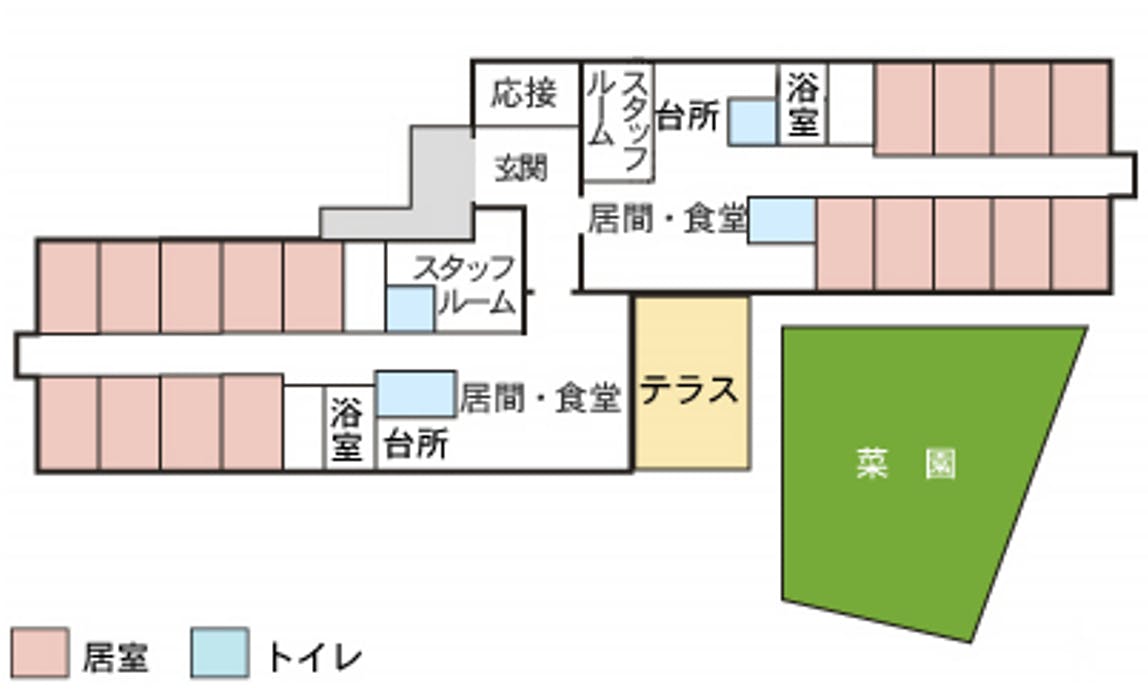 ニチイケアセンター昭和西条 間取図