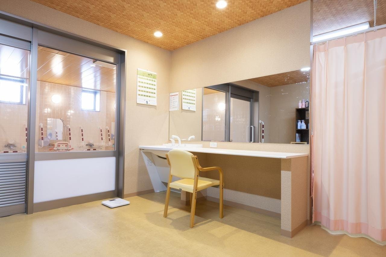 イリーゼ平岡公園 脱衣室