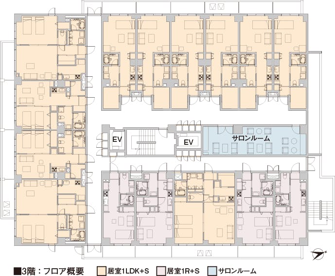 アイビーコート 間取図